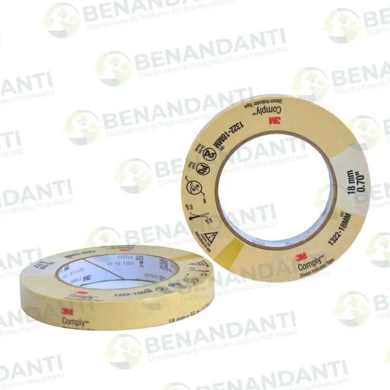CINTA DE TESTIGO A VAPOR ROLLO 3/4  3M -  ART-00001 CCCC