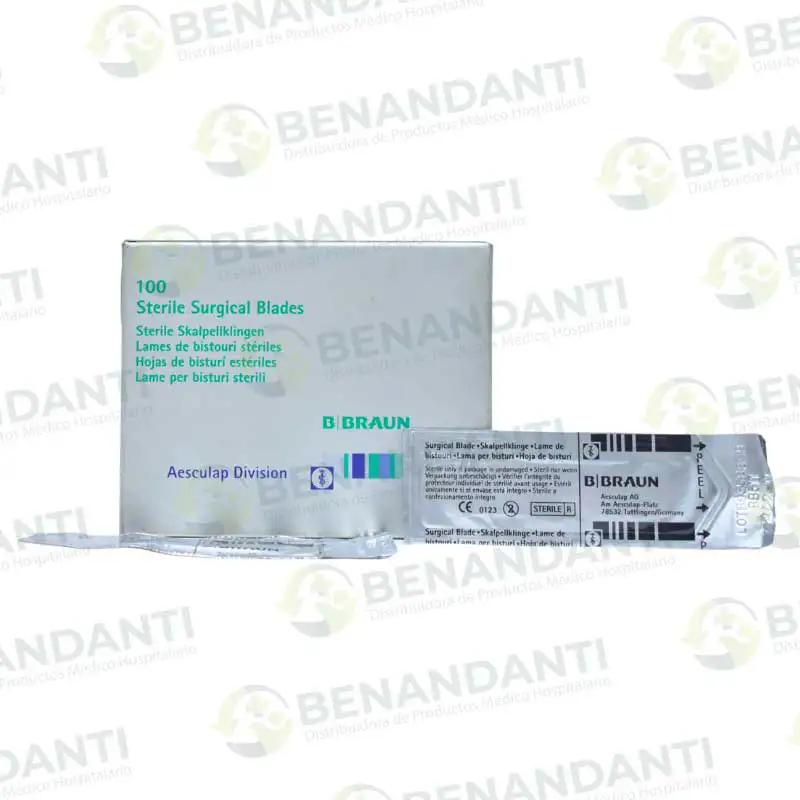 BISTURI # 10 BRAUN CAJA 100 UNIDADES