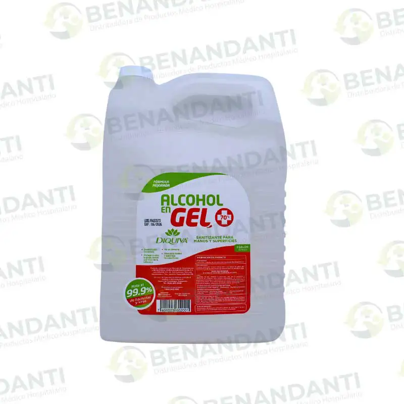 ALCOHOL EN GEL 1 GL. DIQUIVA