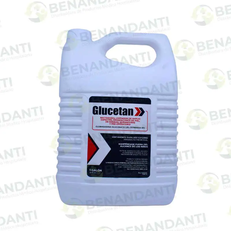 GLUCETAN 1G (CLORHEXIDINA 1.5 % + CETRIMIDA 15 %) SABLON DIQUIVA