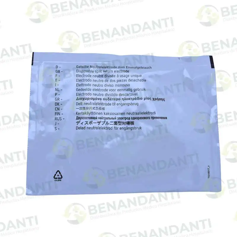 PLANCHAS DE ELECTROCAUTERIO SIN CABLE ERBE PAQ 5 UNIDADES