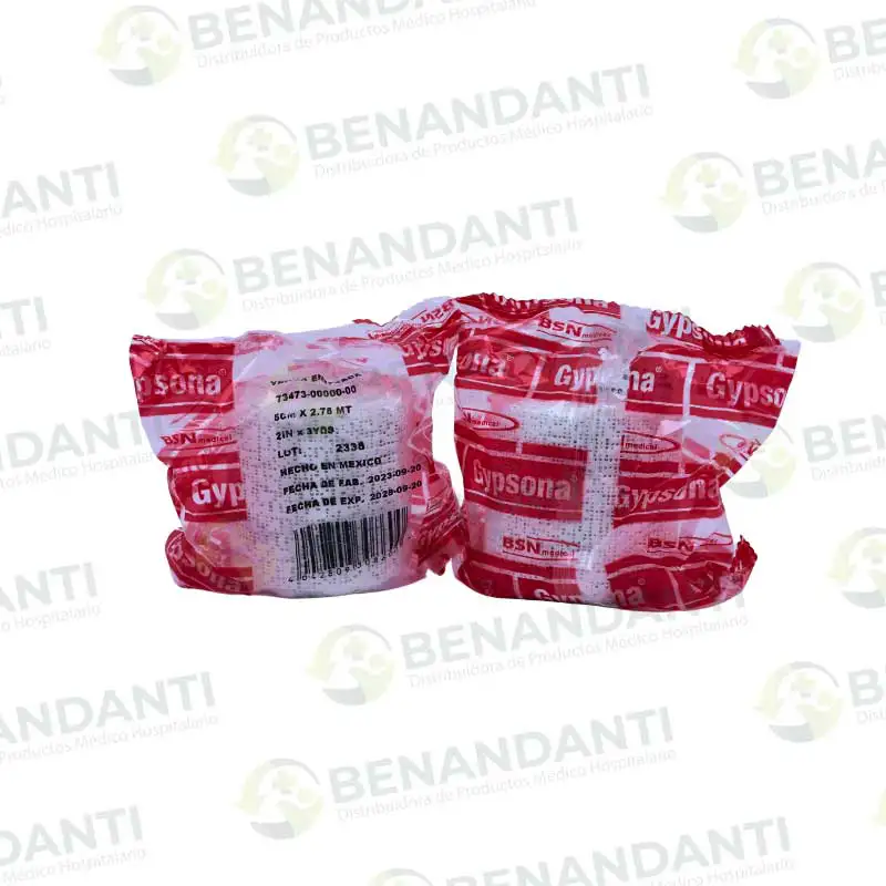 VENDAS DE YESO 2 X 3 PULGADAS GYPSONA