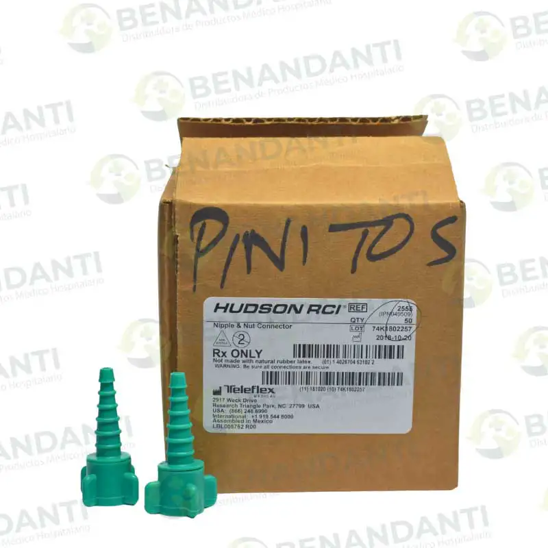 ADAPTADOR DE OXIGENO TIPO PINITO HUDSON
