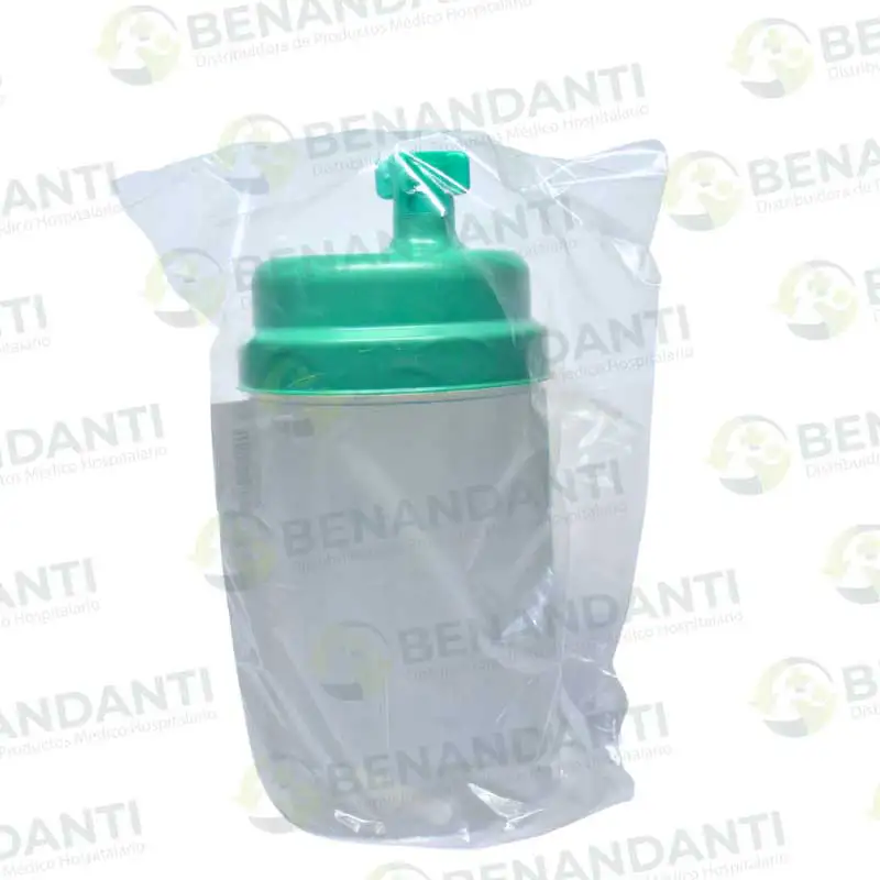 VASOS HUMIDIFICADOR DESCARTABLES VERDES HUDSON