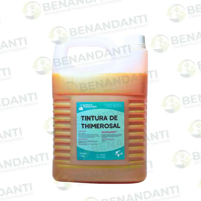 TINTURA TIMEROSAL GALON CON COLOR Q-INDUSRIAL