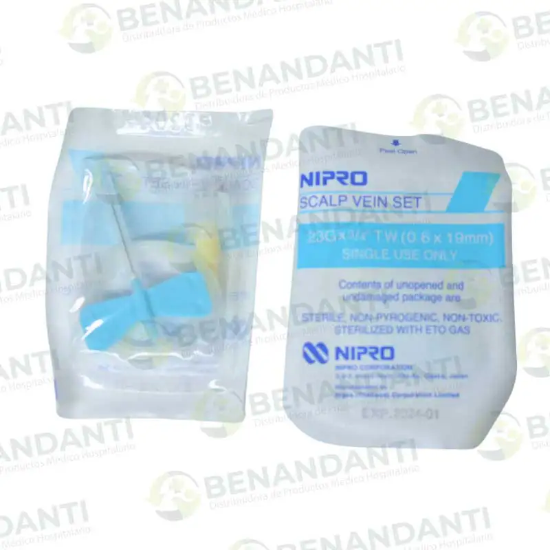 PERICRANEAL 23G * 3/4 NIPRO