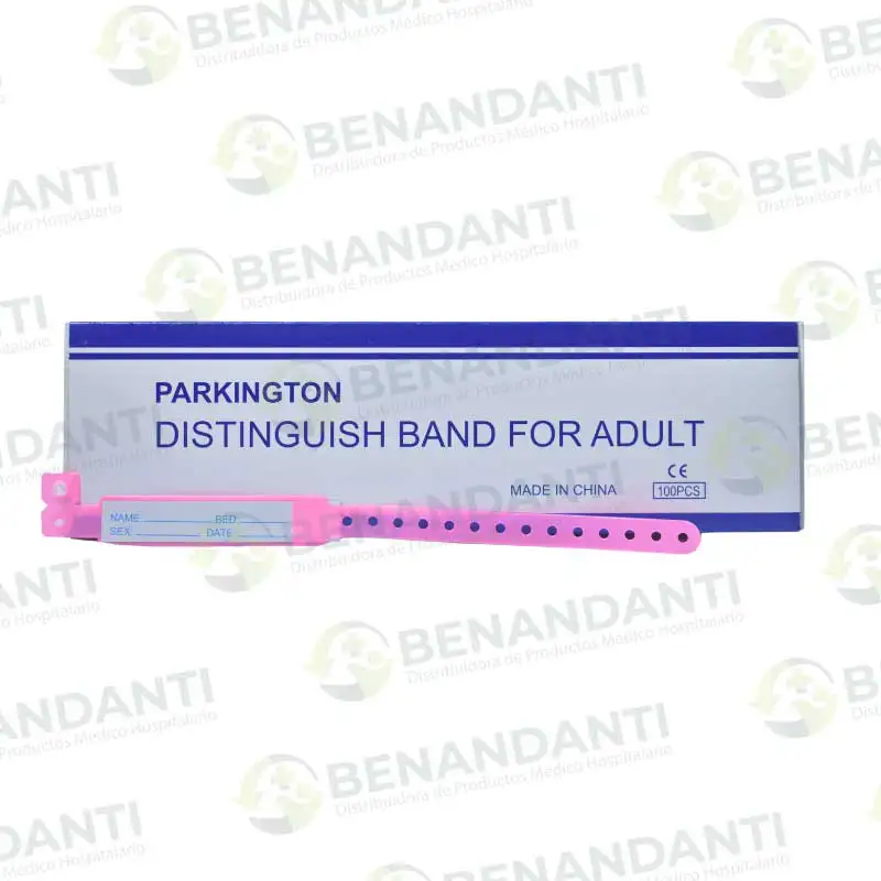 BRAZALETE ADULTO ROSADO PARKINGTON