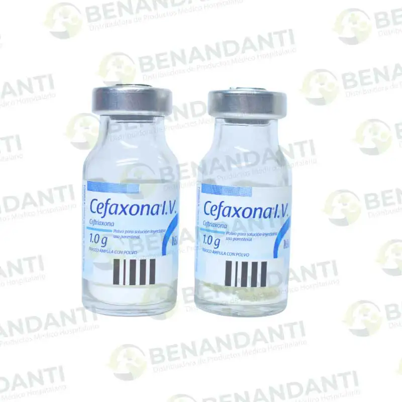 CEFAXONA (CEFTRIAXONA) 1 GR VIAL PISA