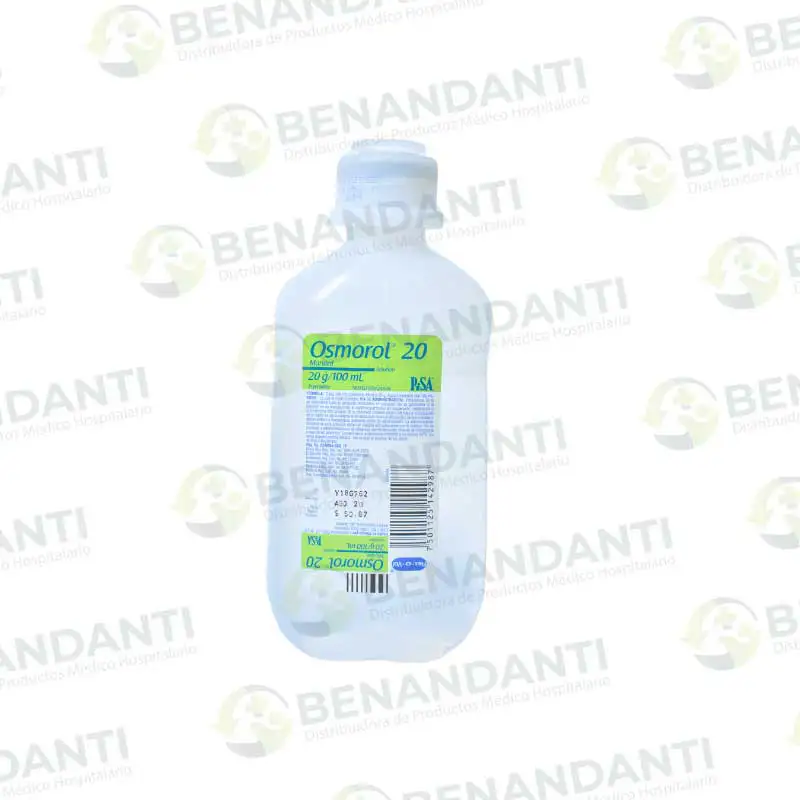 OSMOROL FRASCO 20 G/100 ML FCO.250 ML (MANITOL) PISA