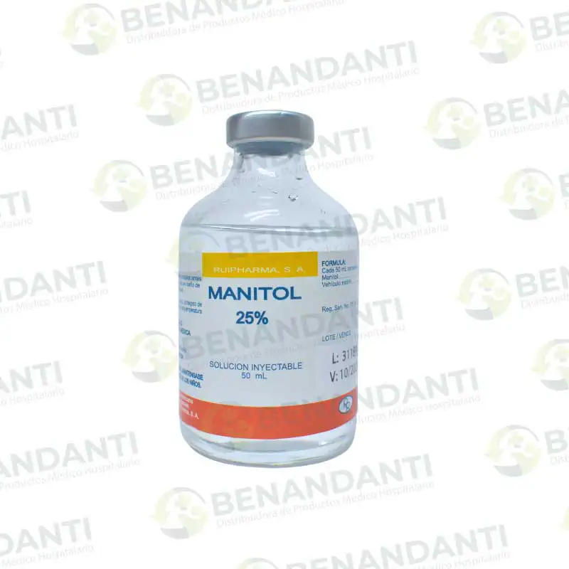 MANITOL FRASCO 50ML AL 25% RUIPHARMA *EXE*