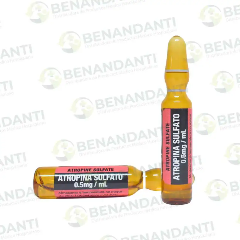 SULFATO DE ATROPINA 0.5MG/1ML AMPOLLA VIJOSA