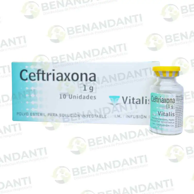 CEFTRIAXONA VIAL DE 1 GR – P10 VITALIS *EXE*