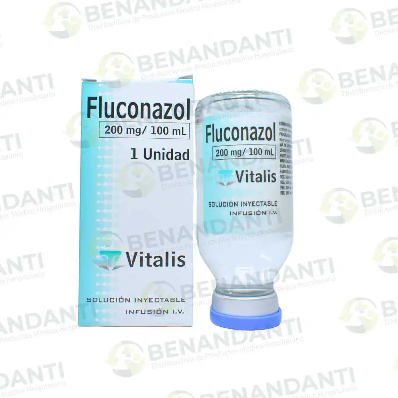 FLUCONAZOL 200 MG/ 100 ML VITALIS