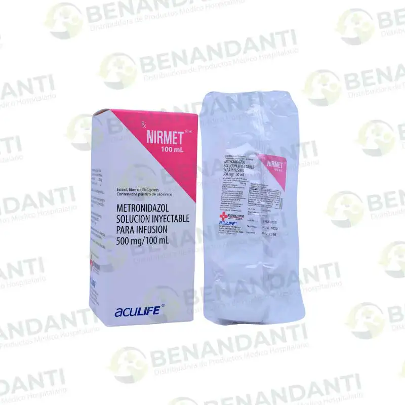 METRONIDAZOL 500MG / 100ML ACULIFE (DIPROHIM)